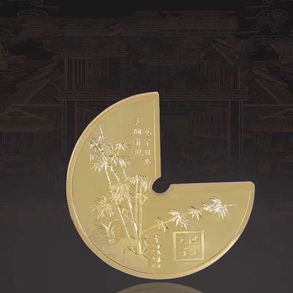 Amazon | 竹柄 印矩 いんく 書鎮 文鎮 銅製 ペーパーウェイト 書斎飾り